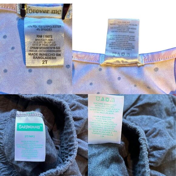 2T Baby Girls Forever Me & Garanimals Outfit - Picture 2 of 4